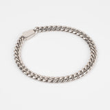 Bracelet cubain argent 6mm pour homme