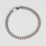 Bracelet cubain argent 6mm pour homme