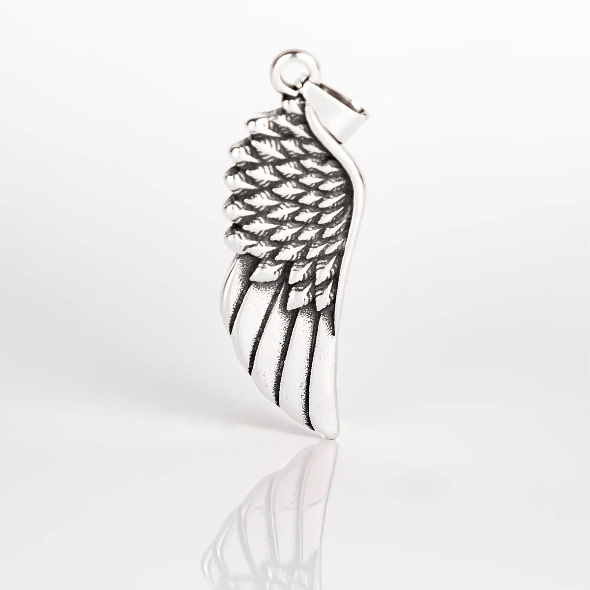 Pendentif aile argent pour homme