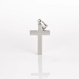 Pendentif croix chrétienne argent pour homme