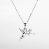 Pendentif cupidon argent pour homme
