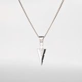 Pendentif flèche argent pour homme