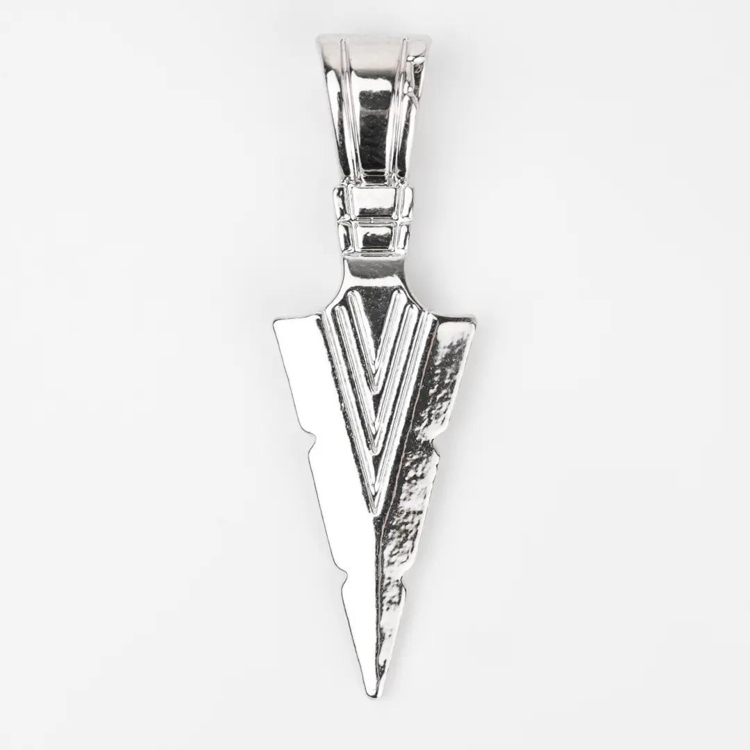 Pendentif flèche argent pour homme
