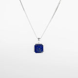 pendentif lapis lazuli pour homme en argent 925