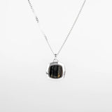 pendentif oeil de faucon pour homme en argent 925