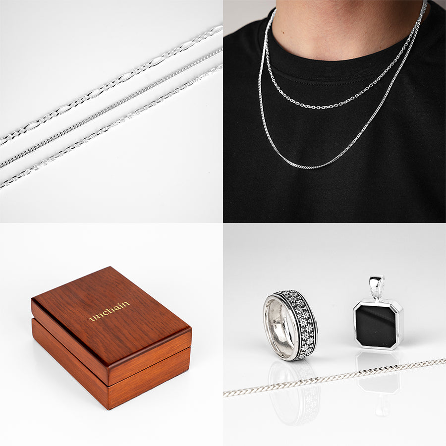 Chaînes et bijoux en argent 925 Unchain pour homme