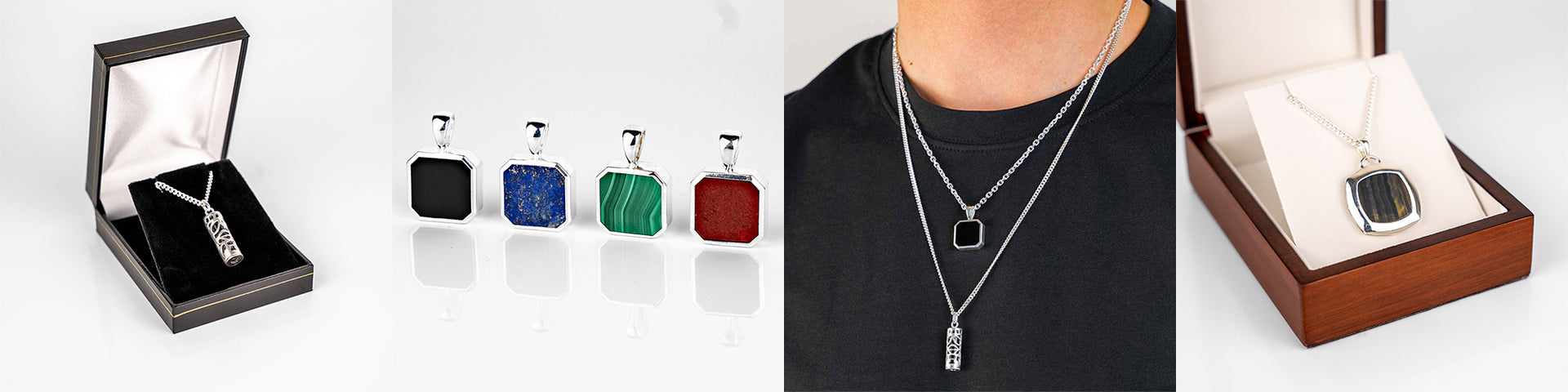 Chaînes et pendentifs en argent 925 Unchain pour homme