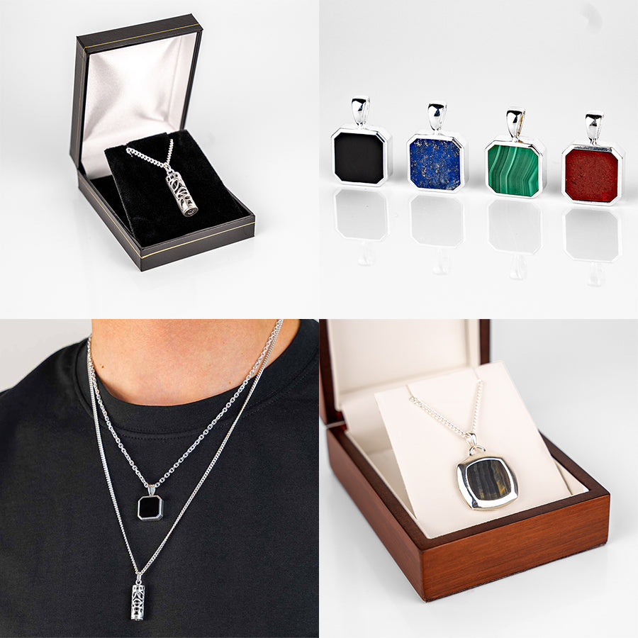 Chaînes et pendentifs en argent 925 Unchain pour homme