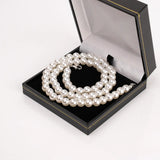 Collier de perles pour homme dans écrin