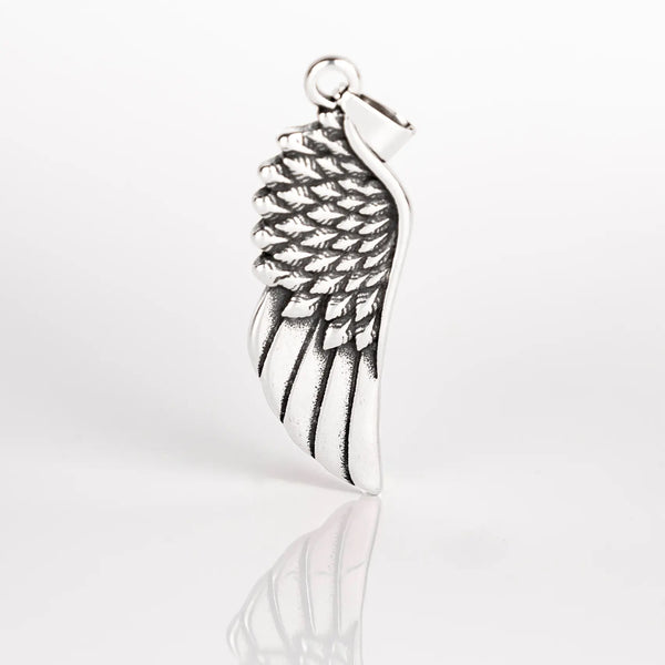 Pendentif aile argent pour homme