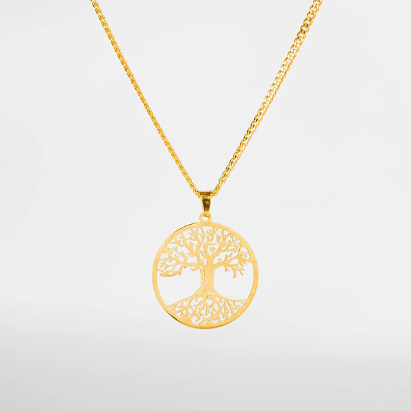 Pendentif arbre de vie or pour homme