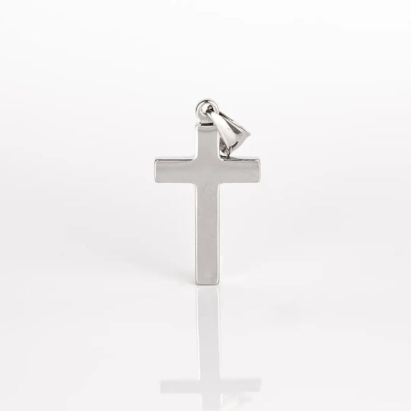 Pendentif croix chrétienne argent pour homme