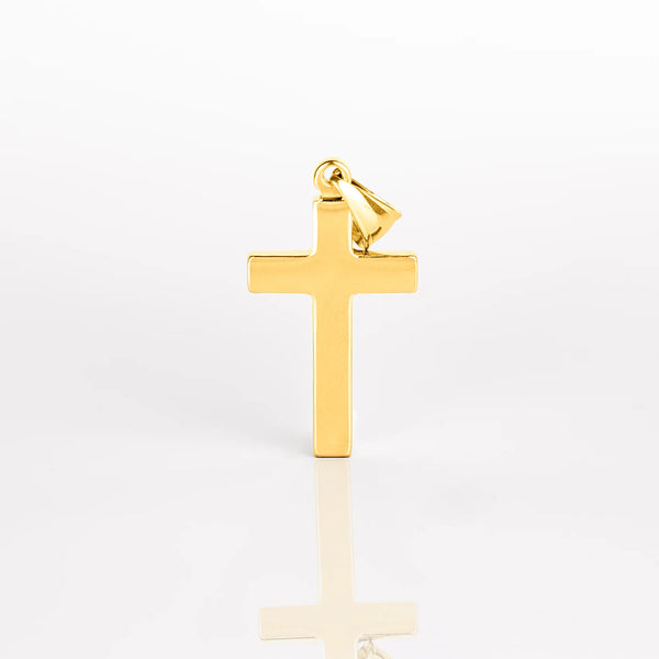 Pendentif croix or pour homme