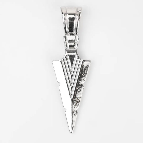 Pendentif flèche argent pour homme