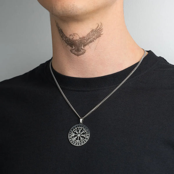 Pendentif zodiaque argent pour homme