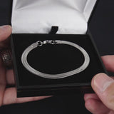 Vidéo produit d'un bijoux homme bracelet serpent argent