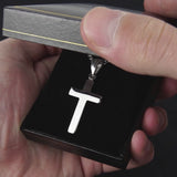 Vidéo produit d'un bijoux homme pendentif croix argent