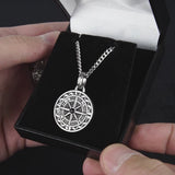 Vidéo produit d'un bijoux homme pendentif boussole argent 