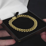 Vidéo produit d'un bijoux homme bracelet cubain or 8mm